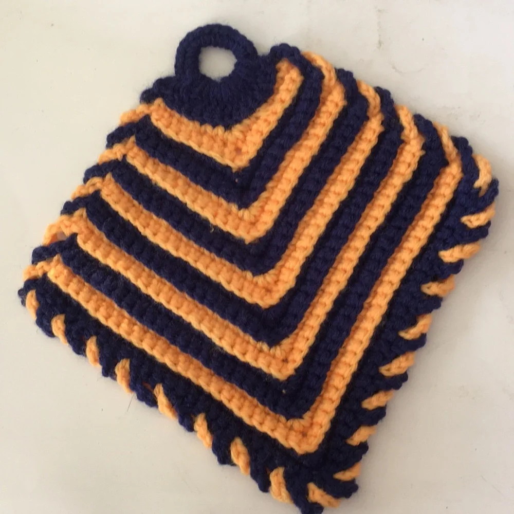 🐠 3 handcrafted potholders